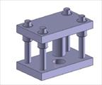 طراحی و مونتاژ press tool assembly در نرم افزارکتیا -شامل 6 فایل