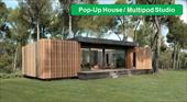 پاورپوینت آنالیز و تحلیل ویلا Pop-Up House / Multipod Studio - در قالب 44 اسلاید