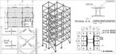 آموزش ترسیم نقشه های سازه (ساختمان های اسکلت فلزی) - در حجم 46 صفحه، فرمت pdf