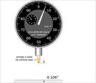 شبيه سازي و آموزش ساعت عمق سنج اندازه گیری با دقت1- 0.001 اینچی